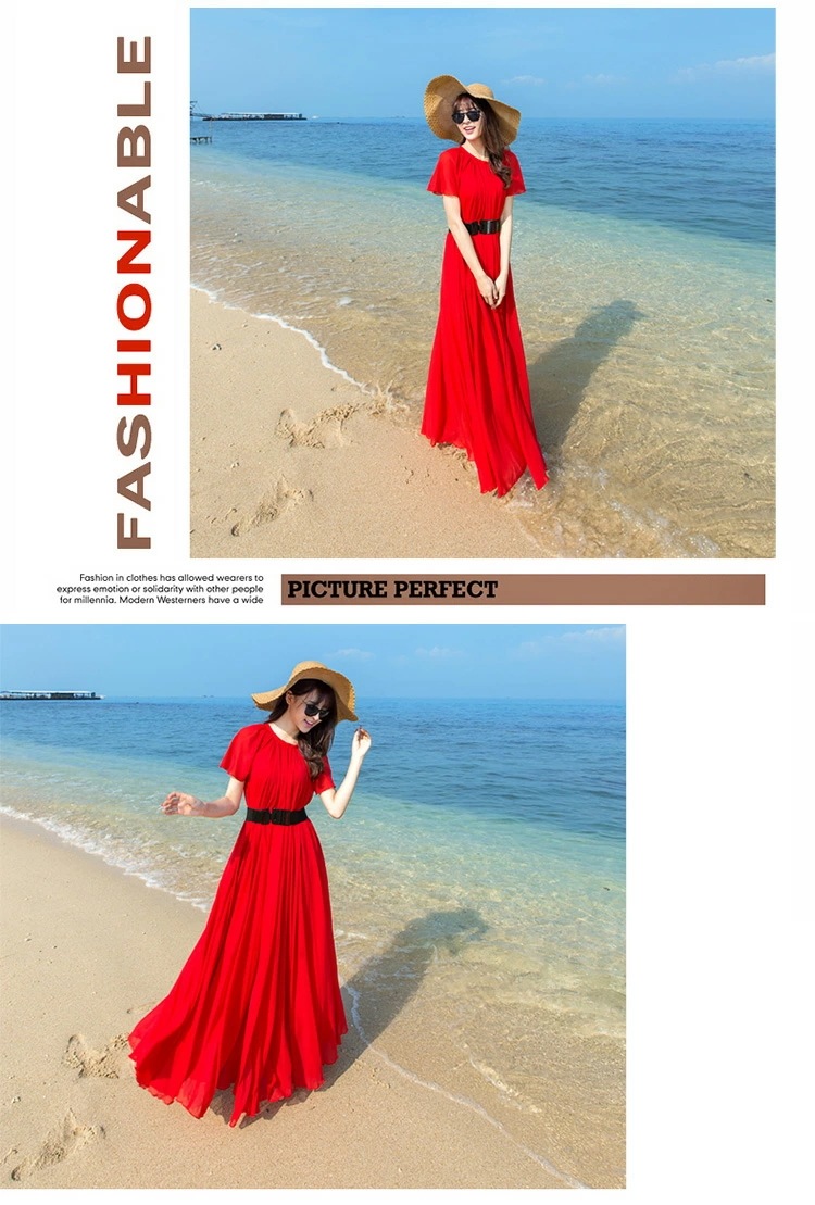 マキシワンピース ワンピース 夏 リゾート 半袖 ロング ロングワンピース シフォン シフォンワンピース リゾートワンピ マキシ丈 無地 ボヘミアン ハワイ ハワイアン ロングワンピース 二つ