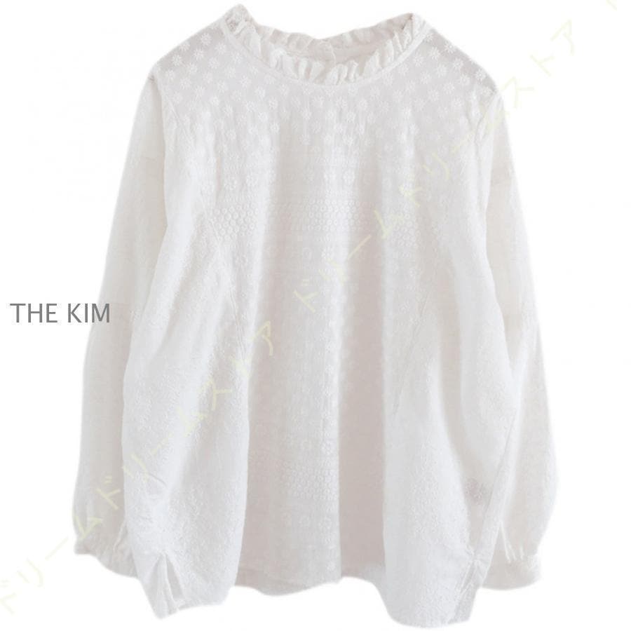 フォーマル ブラウス 白 長袖 立ち襟 フリル コットン100% 綿 フリルブラウス 40代 50代 60代 30代 スタンドカラー ブラウス フォーマル インナー 綿100% フォーマル ブラウス 白 長袖 立ち襟 フリル コットン100% 綿 フリルブラウス 40代 50代 60代 30代 スタンドカラー ブラウス フォーマル インナー 綿100%