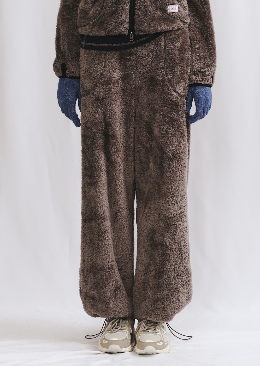 【ROCCI ROCCI】 SHERPA FLEECE 2-WAY PANTS : 2COLORS 【ROCCI ROCCI】 SHERPA FLEECE 2-WAY PANTS : 2COLORS