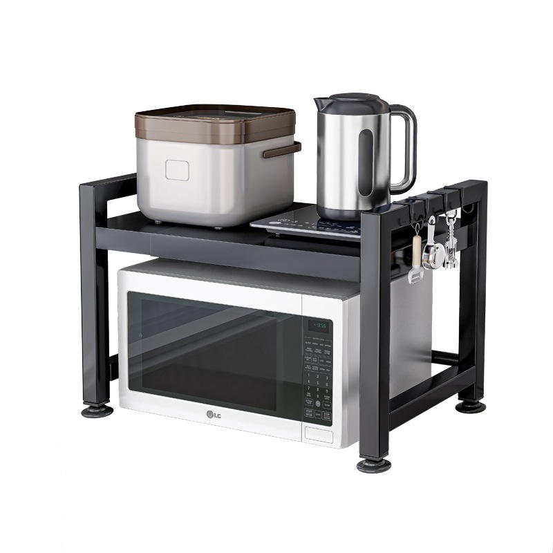 キッチン電子レンジラック収納ラック多機能多層ラックオーブンストレージラック家庭カウンタートップライス炊飯器ブラケット