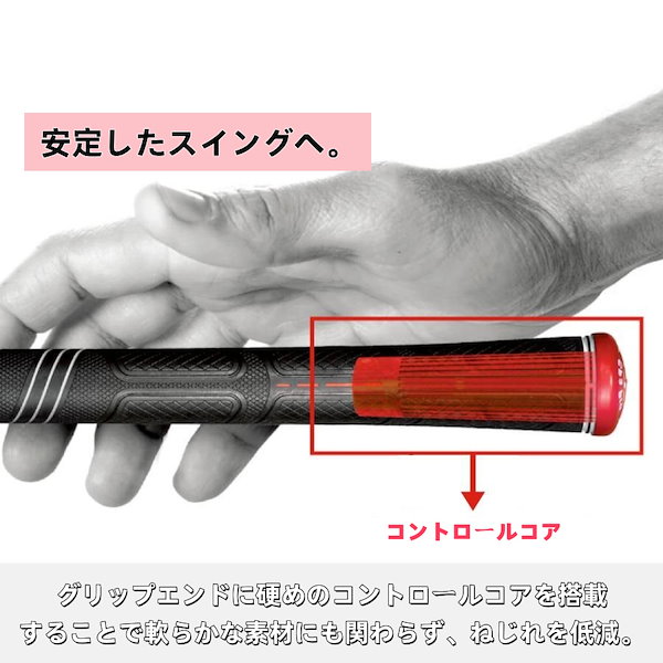 Qoo10] Golf Pride 5本セット スタンダードサイズ ゴルフグ