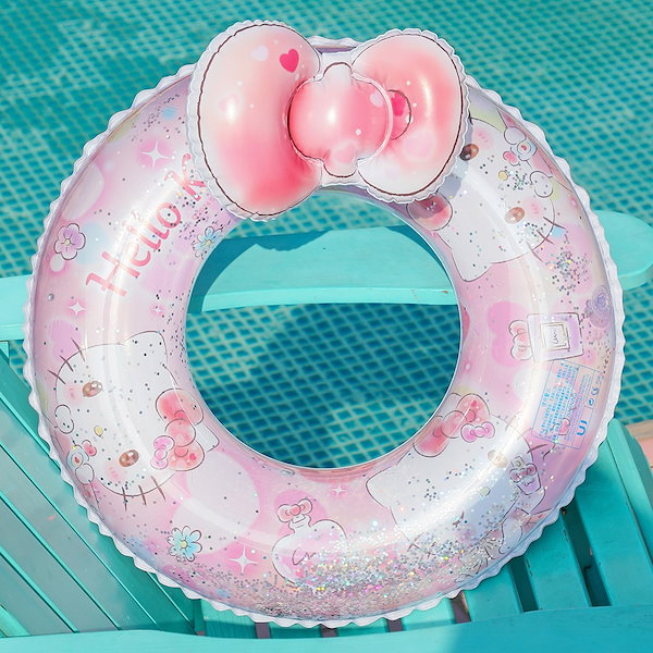 超レア❤️海が好き❤️浮き輪キティのストラップ❤️2001年 シネマコレクション cinemacollection ハローキティ 浮き輪 70cm