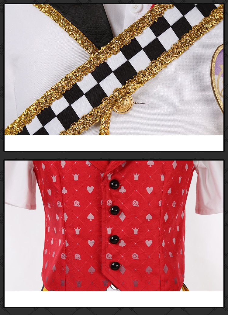 【予約商品】赤字販売 コスチューム コスプレ衣装 Trey Riddle Deuce Cater Ace HEARTSLABYUL寮 ツイステ