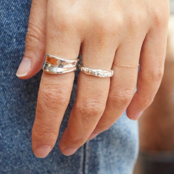 Qoo10] HANNA543 bts ジミン着用 R536 シルバー