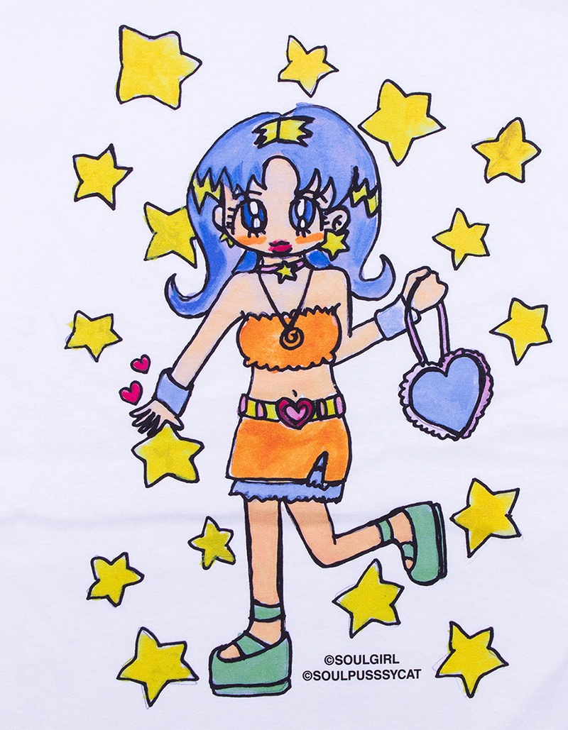 [NewJeansミンジ着用] SOULGIRL T-shirts No.2 - White