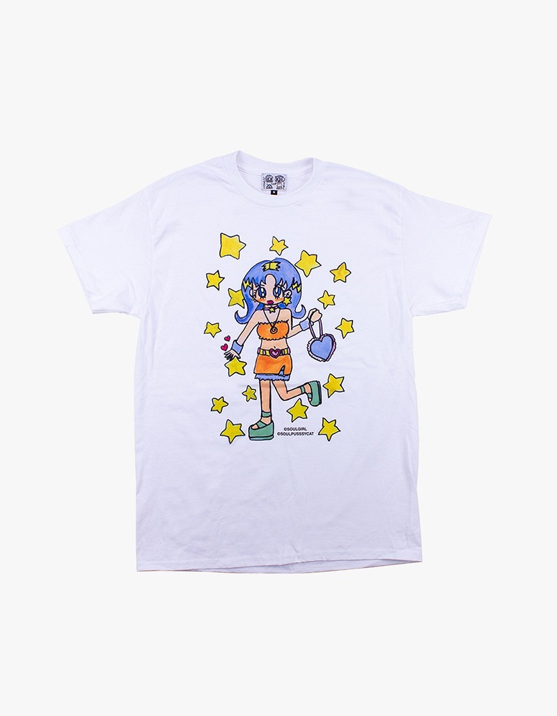 [NewJeansミンジ着用] SOULGIRL T-shirts No.2 - White