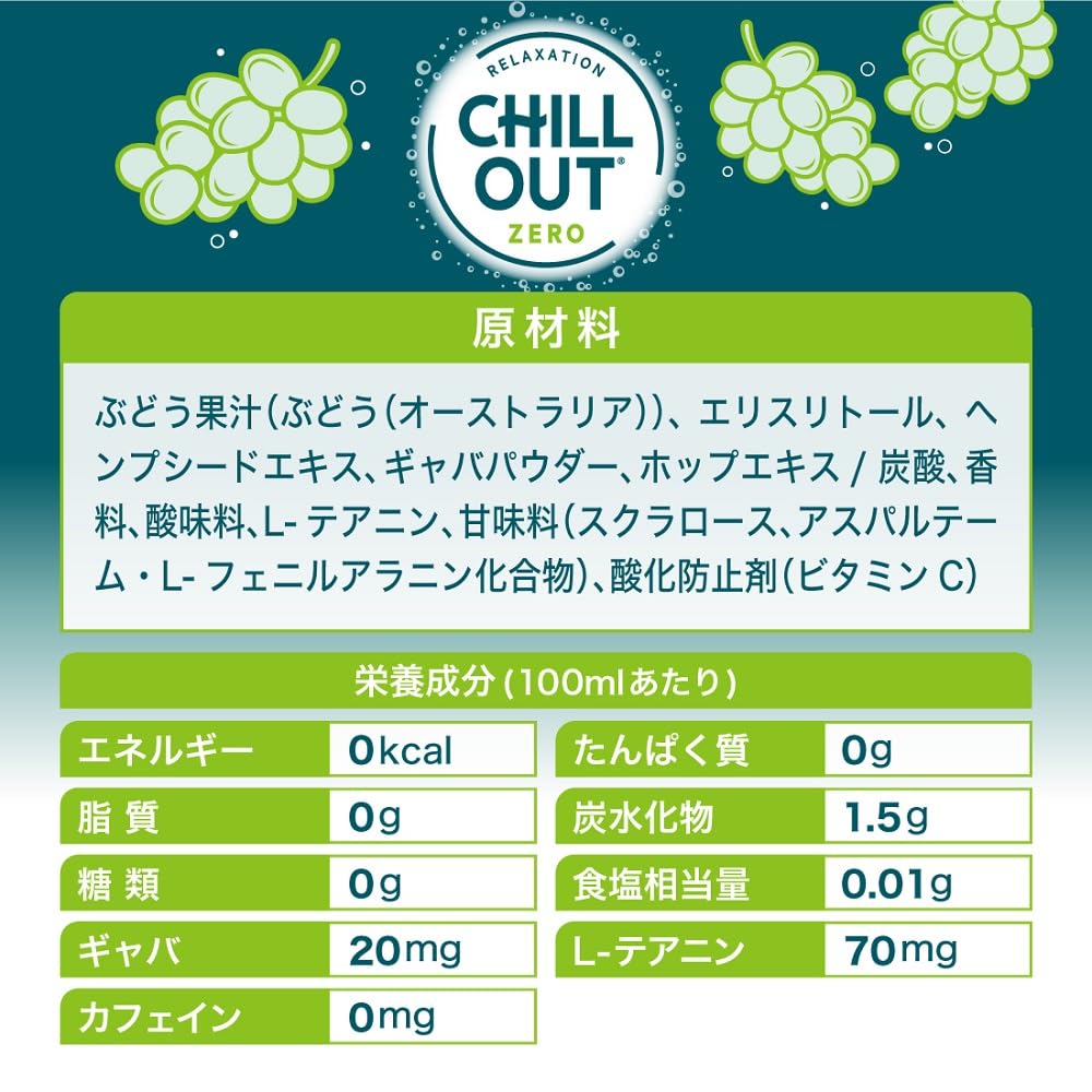 コカコーラ チルアウト リラクゼーションドリンク ゼログラビティー 250ml 缶 ×30本