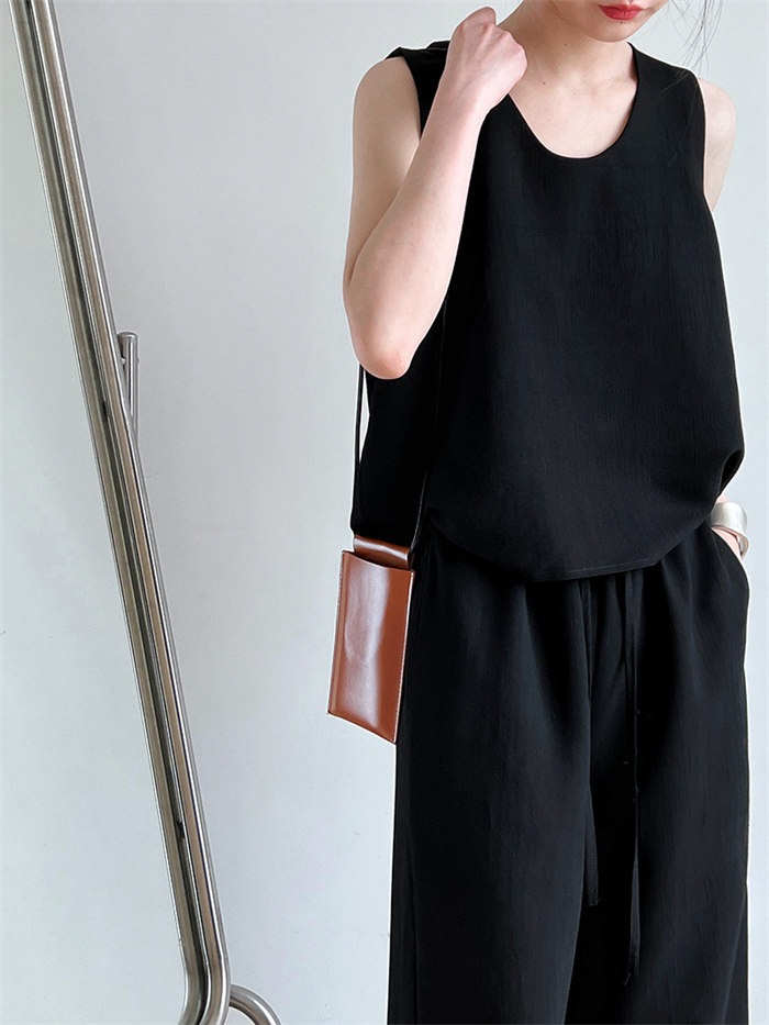 セットアップ リネン 麻 レディース カジュアル 夏 春 ワイドパンツ きれいめ ノースリーブ 袖なし ブラウス 上下セット 2点セット パンツ ワイド ロング ゆったり 涼しい 着痩 セットアップ リネン 麻 レディース カジュアル 夏 春 ワイドパンツ きれいめ ノースリーブ 袖なし ブラウス 上下セット 2点セット パンツ ワイド ロング ゆったり 涼しい 着痩