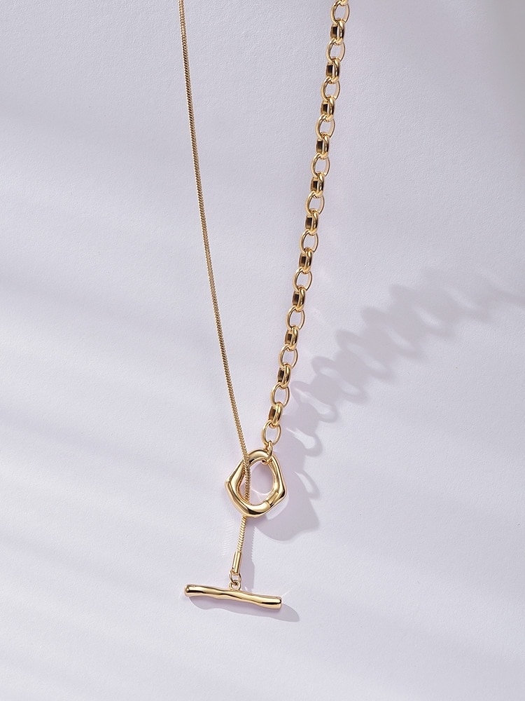 【20点セット】【急速出荷】ネックレス 3WAY仕様 マンテルネックレス ロングネックレス チェーン 83cm ハワイアン サージカルステンレス ステンレス シルバー ゴールド k 仕上 ニッケルフリ