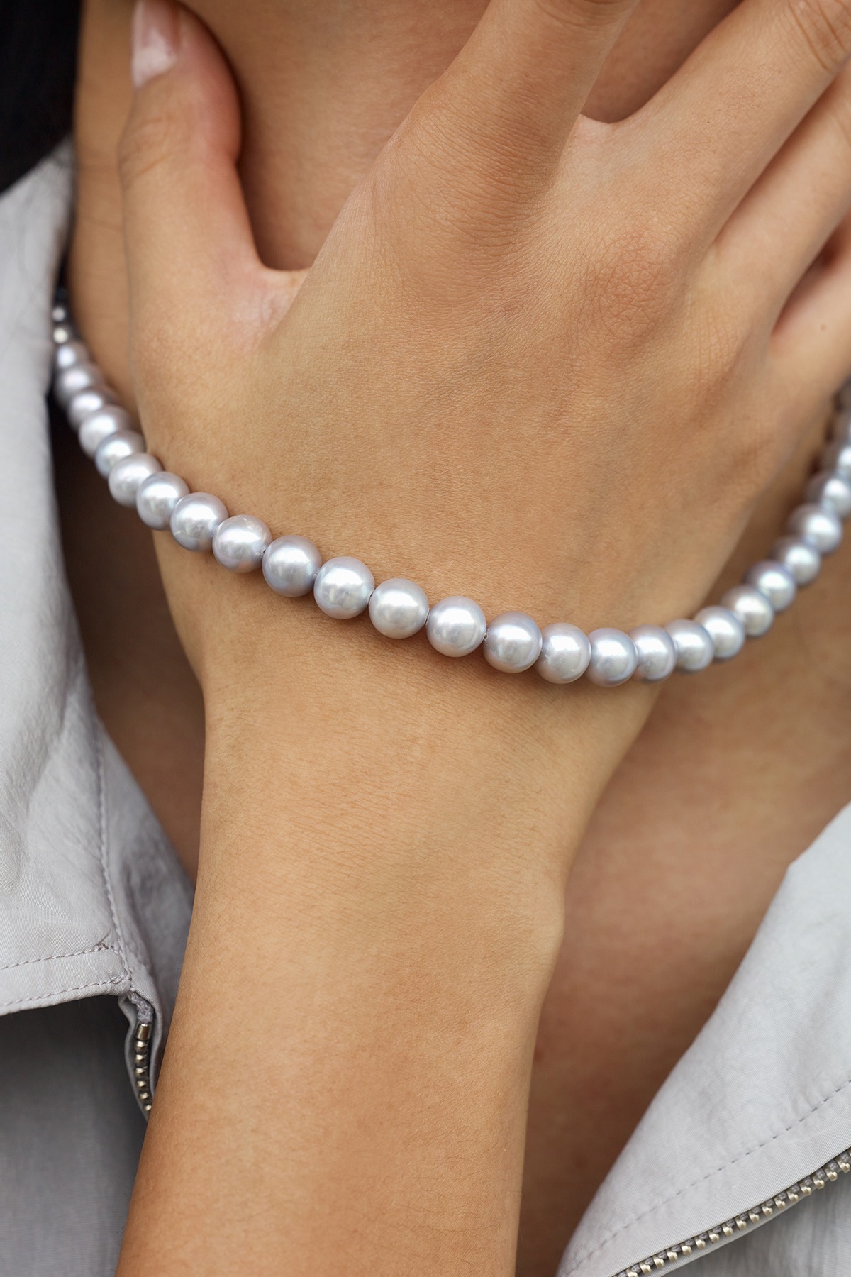 Monday Edition】24SS THE GREY PEARL NECKLACE