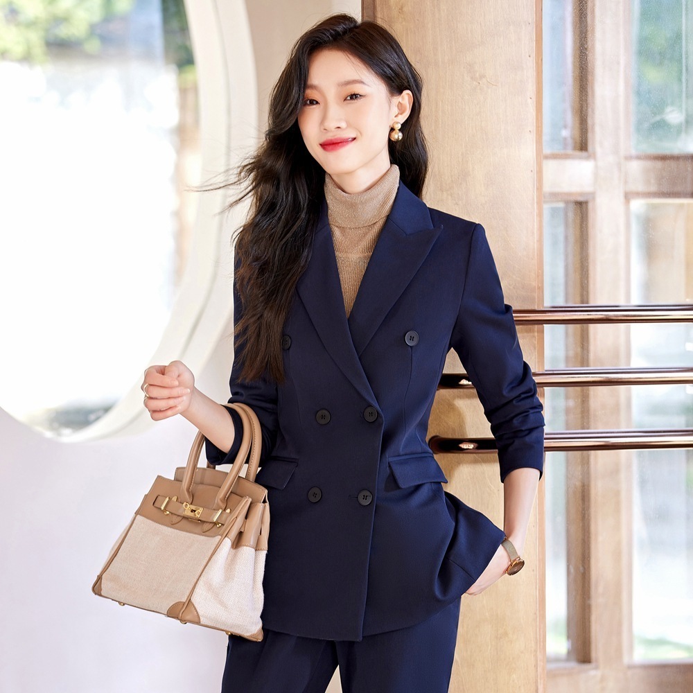 春秋 スーツジャケット 新作 シンプル ビジネス 高級感 気質 おしゃれ スーツ