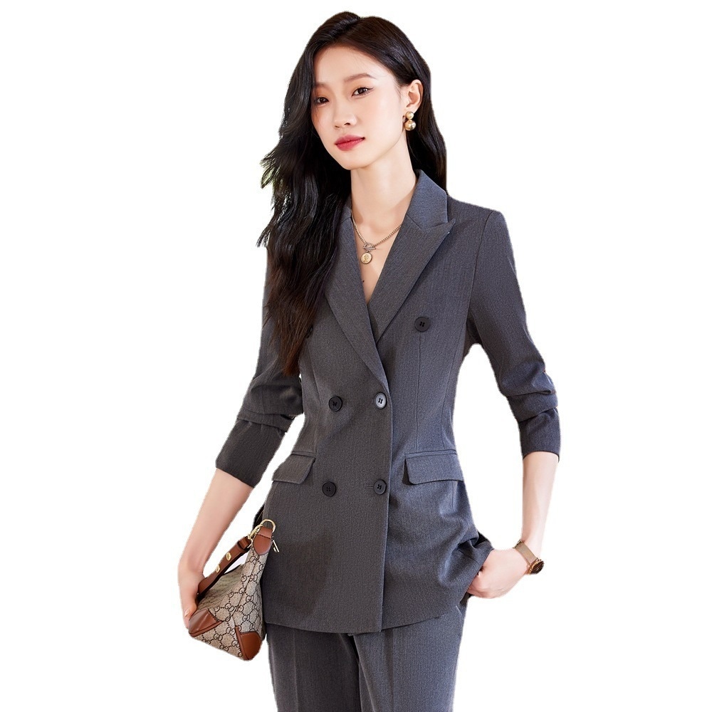 春秋 スーツジャケット 新作 シンプル ビジネス 高級感 気質 おしゃれ スーツ