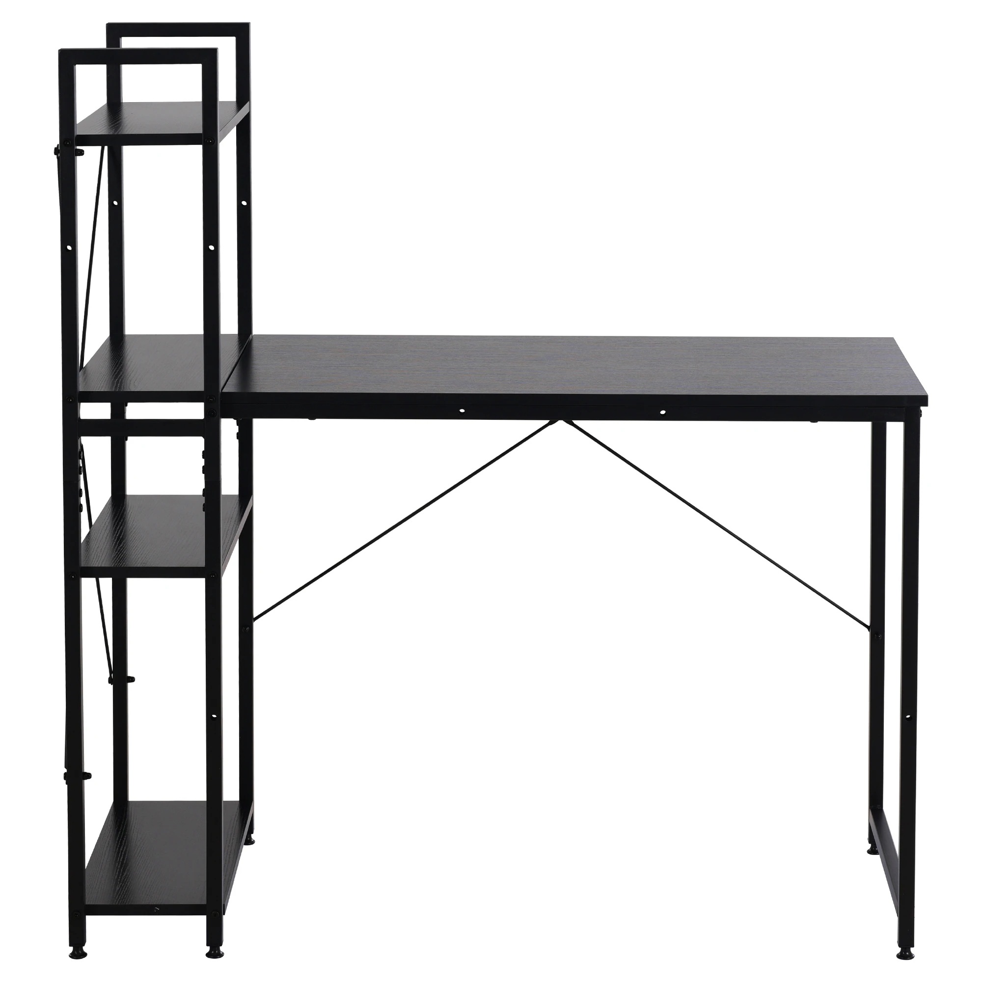 1105【301556KAAオフィスチェア+パソコンデスク セット】パソコンデスク ラック付き 調整可能 デスク ワークデスク 木製 学習デスク 1105【301556KAAオフィスチェア+パソコンデスク セット】パソコンデスク ラック付き 調整可能 デスク ワークデスク 木製 学習デスク