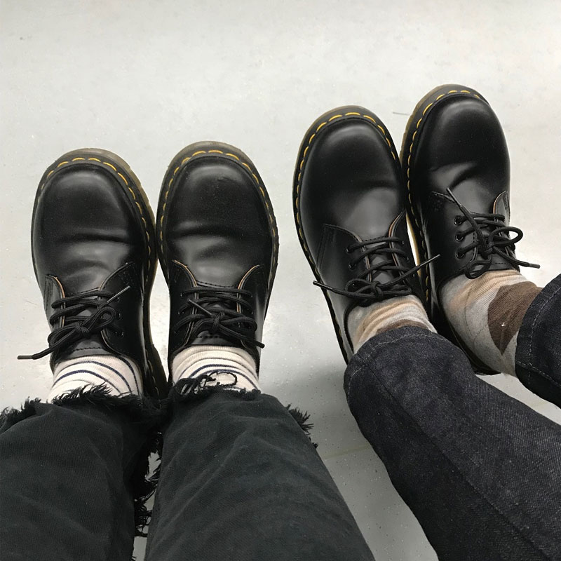 Dr. Martens シューズ ブラック Qoo10] Dr.Martens [Dr. Martens] BLACKP
