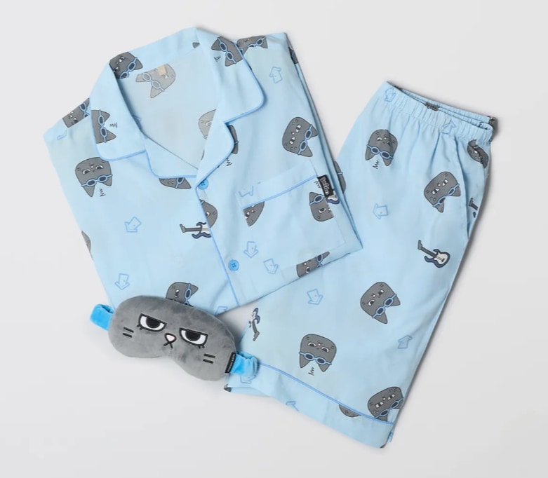 bbnexdo プネクド ボネクドSPAO スパオパジャマ　L アイマスクセット Qoo10] スパオ 9月29日発売 【全6種】ボイネク コラ