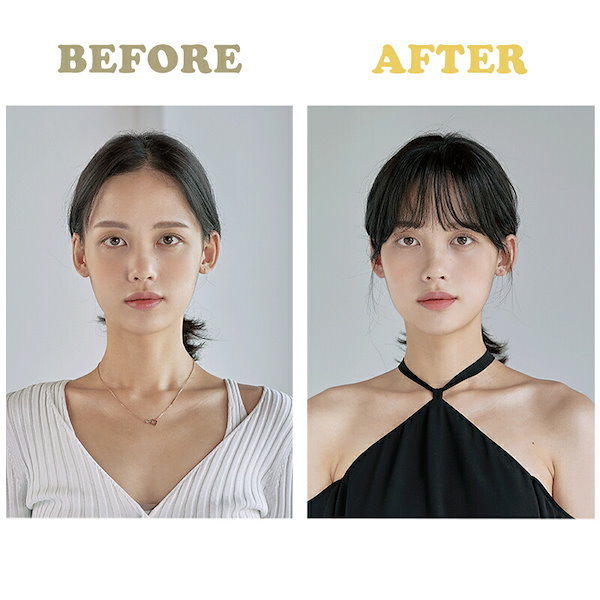 Qoo10] ピンクエイジ 前髪ウィッグ）シースルーバング（モースト