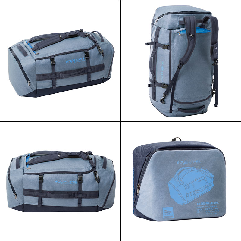 カーゴハウラーダッフル 90L 3ウェイ 手提げ 肩掛け バックパック パッカブル 折りたたみ 旅行 アウトドア 合宿 中期旅行 メンズ レディース 11862320