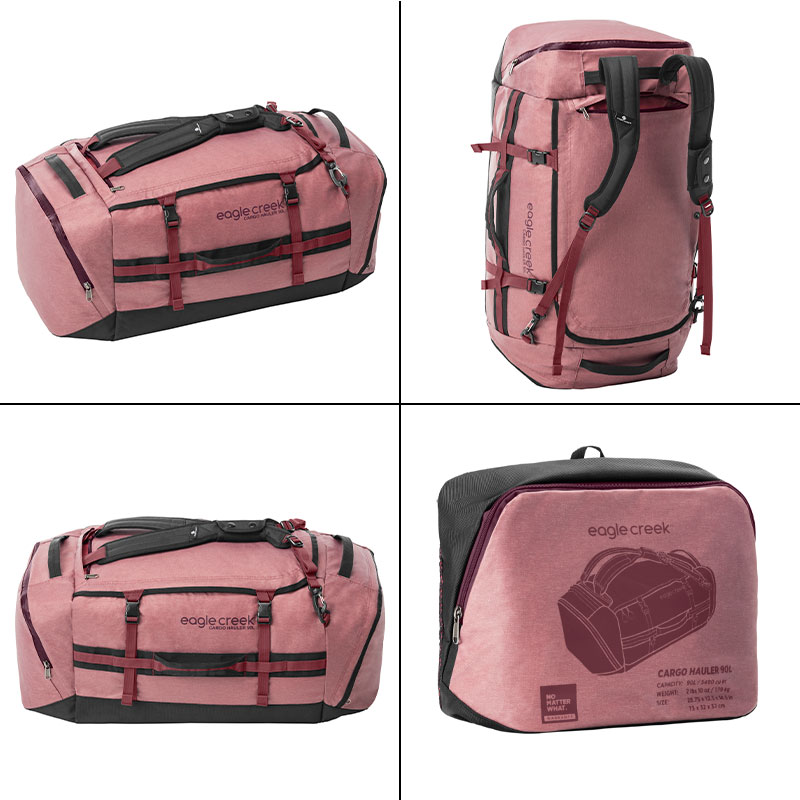 カーゴハウラーダッフル 90L 3ウェイ 手提げ 肩掛け バックパック パッカブル 折りたたみ 旅行 アウトドア 合宿 中期旅行 メンズ レディース 11862320