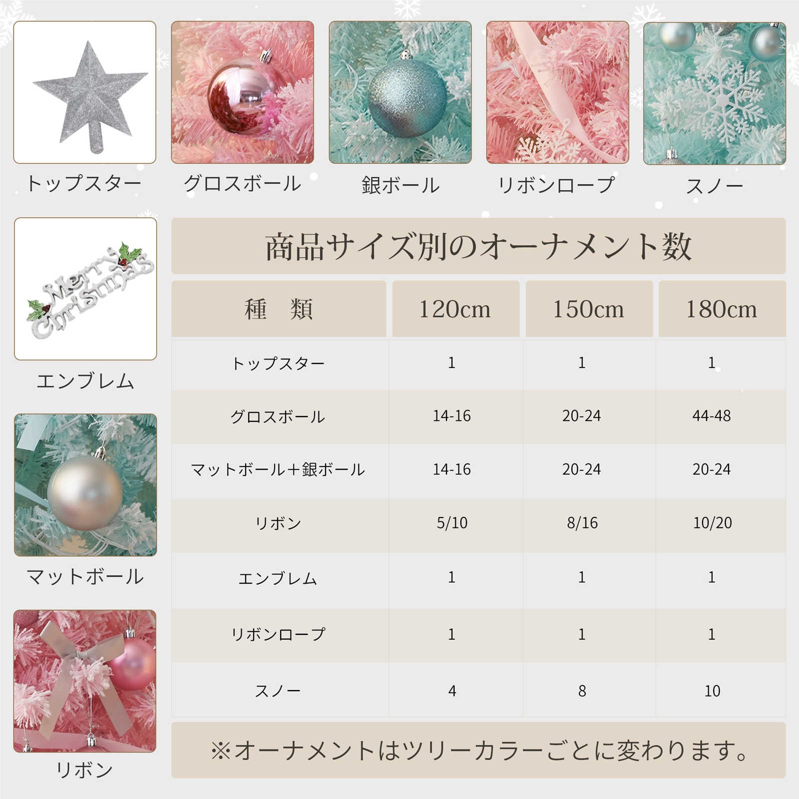 【日本国内出荷-3日で配達】クリスマスツリー 120cm 150cm プレゼント オーナメントセット LEDライト付き可愛い おしゃれ 電飾付き 豊富な枝数 組み立て簡単 明るい DJYC158B2
