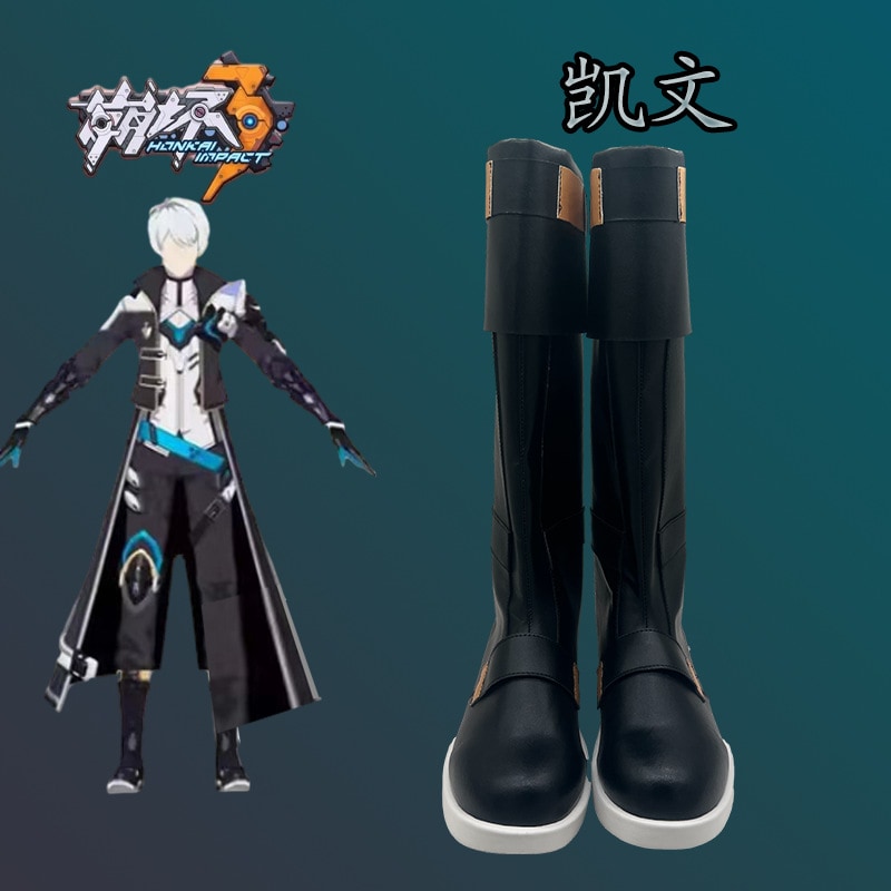 Honkai Impact 3 ケビン・カスラナ靴アニメーションコミック展示二次元パフォーマンスシューズはカスタマイズ可能