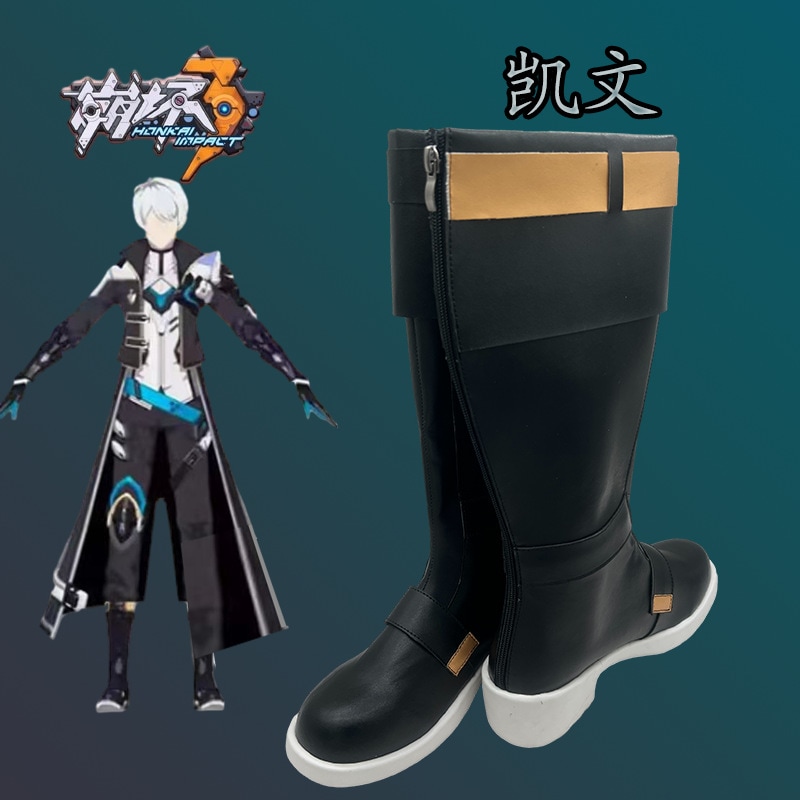 Honkai Impact 3 ケビン・カスラナ靴アニメーションコミック展示二次元パフォーマンスシューズはカスタマイズ可能