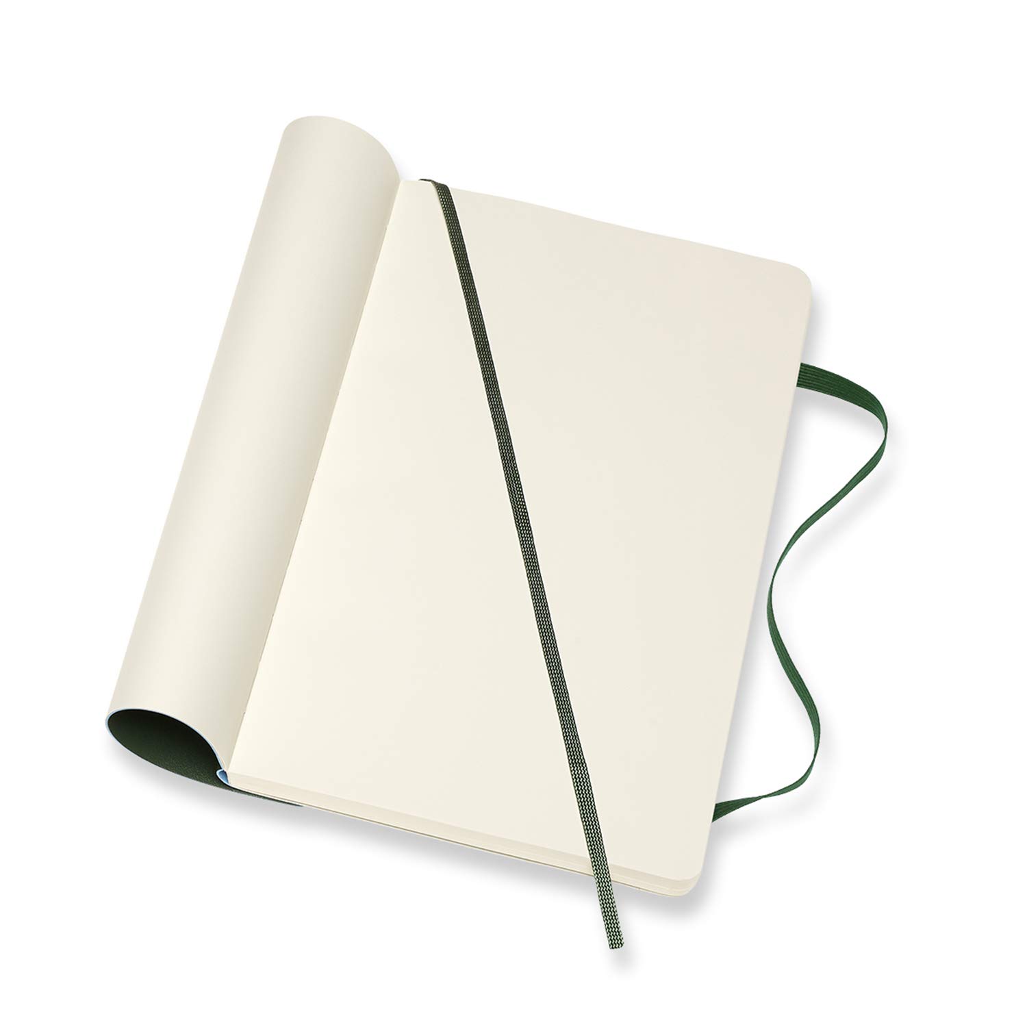 モレスキン(Moleskine) ノート クラシック ノートブック ソフトカバー 無地 ラージサイズ(横13cm×縦21cm) マートルグリーン QP618K15