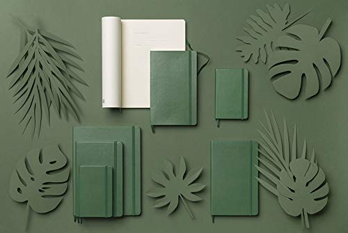 モレスキン(Moleskine) ノート クラシック ノートブック ソフトカバー 無地 ラージサイズ(横13cm×縦21cm) マートルグリーン QP618K15