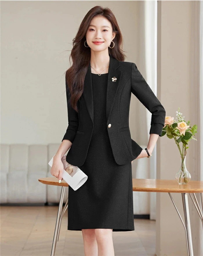 【急速出荷!】ワンピーススーツ レディース 春秋 セットアップ 2点セット ビジネススーツ フォーマルスーツ ワンピース 膝丈 ノースリーブ テーラードジャケット ジャンスカ 大きいサイズ 華奢 上品 【急速出荷!】ワンピーススーツ レディース 春秋 セットアップ 2点セット ビジネススーツ フォーマルスーツ ワンピース 膝丈 ノースリーブ テーラードジャケット ジャンスカ 大きいサイズ 華奢 上品