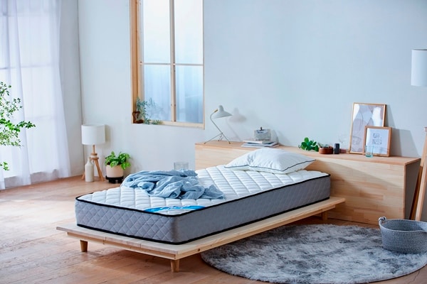 アイリスオーヤマ ポケットコイルマットレス PMTS22N-S ホワイト