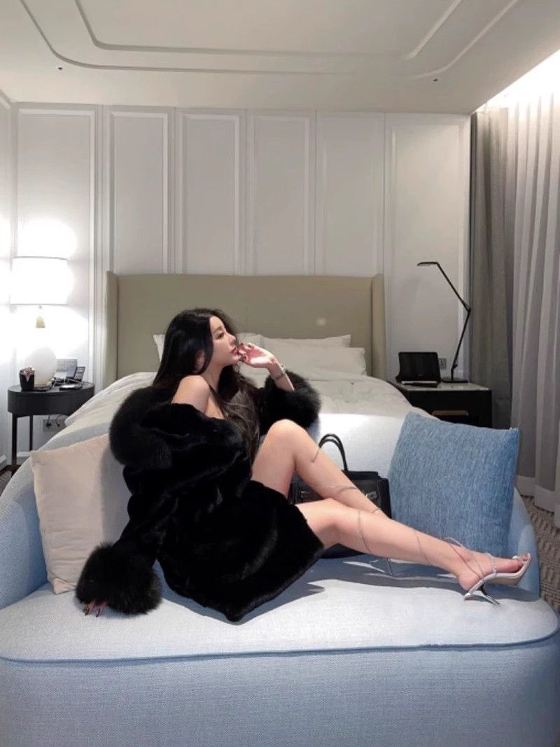 フェイクミンク 毛皮コート レディースファッション フード付きアウター カジュアル 百掛け ロングコート エコファー ジャケット フェイクミンク 毛皮コート レディースファッション フード付きアウター カジュアル 百掛け ロングコート エコファー ジャケット