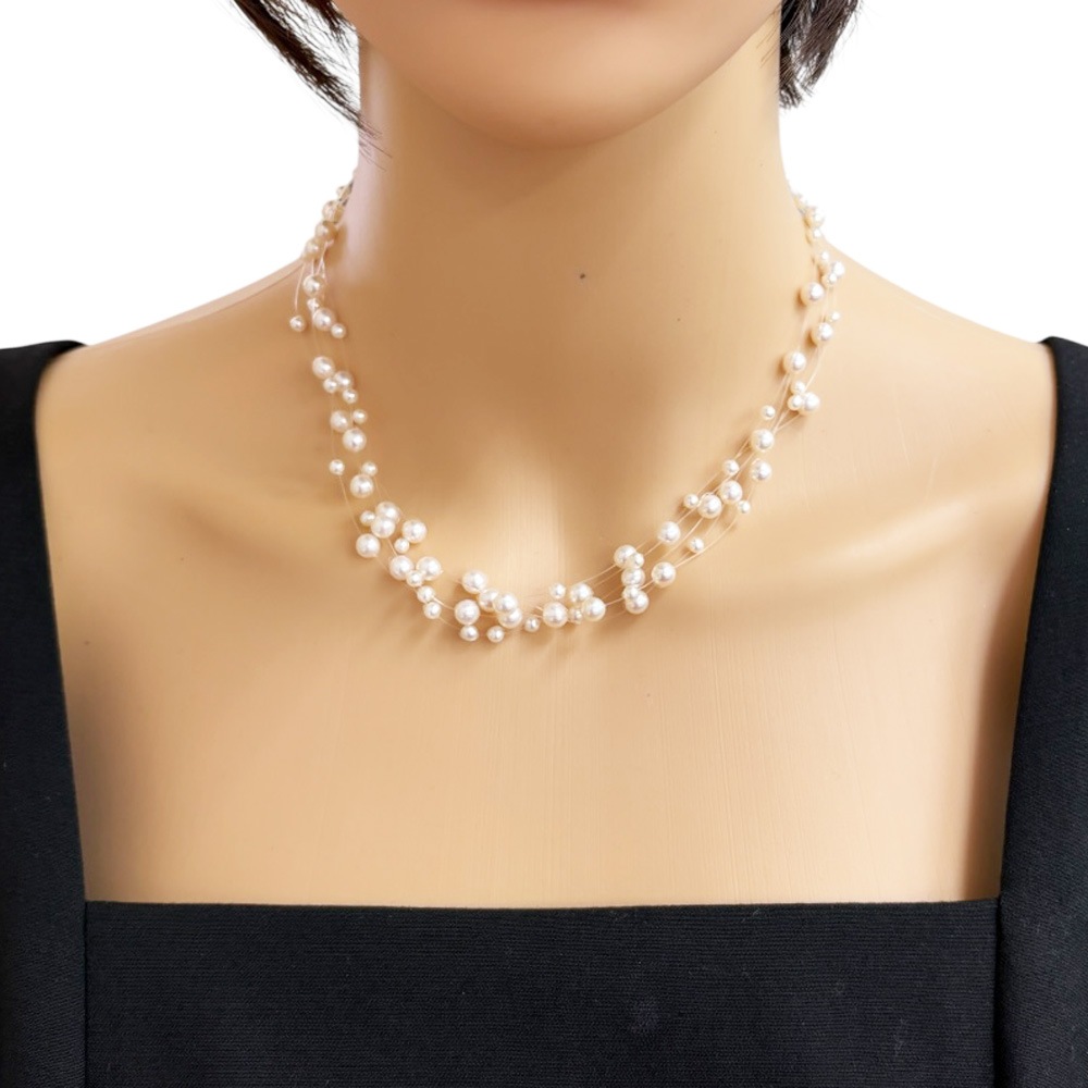 タサキ ネックレス 18金 K18イエローゴールド アコヤパール TASAKI 中古 美品