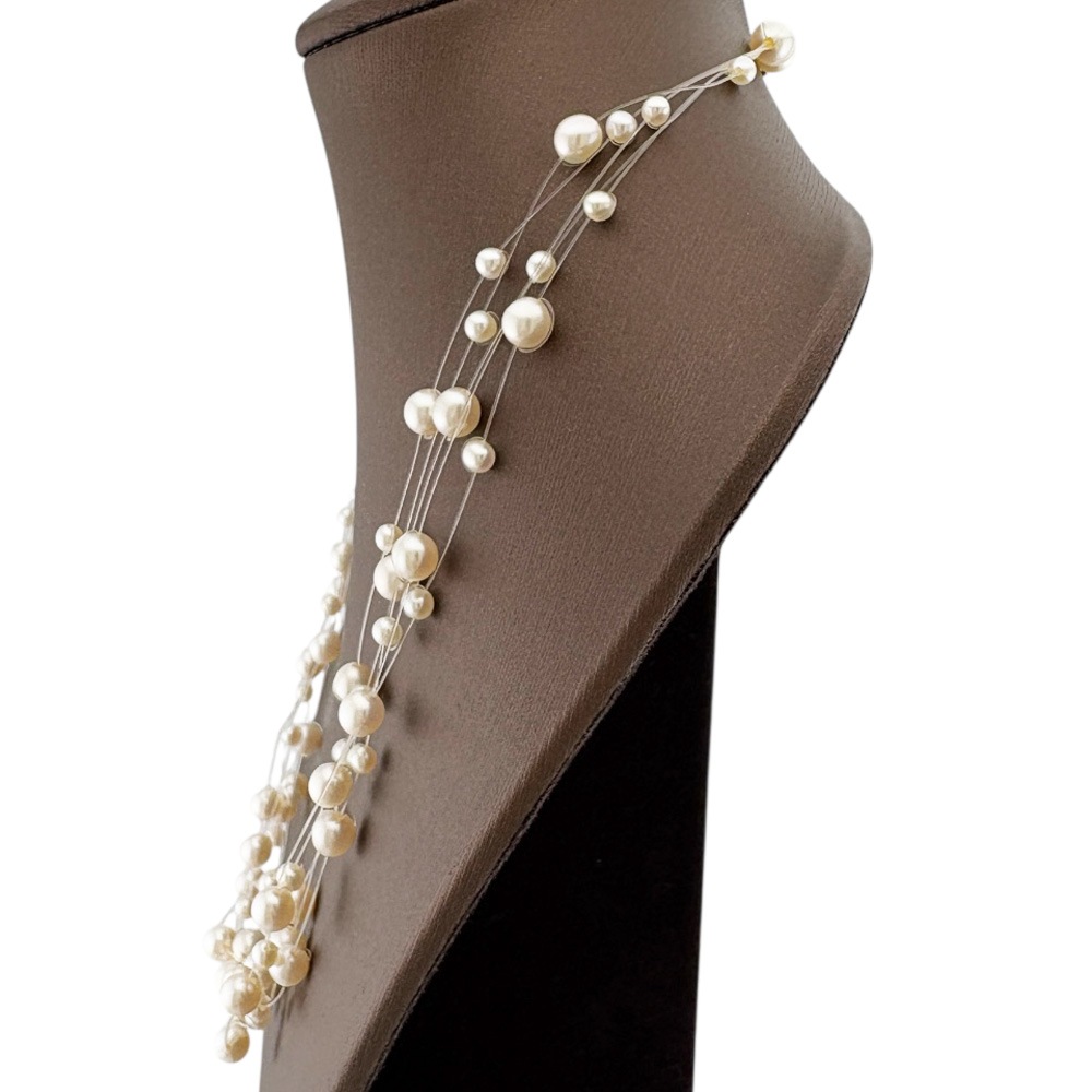 タサキ ネックレス 18金 K18イエローゴールド アコヤパール TASAKI 中古 美品