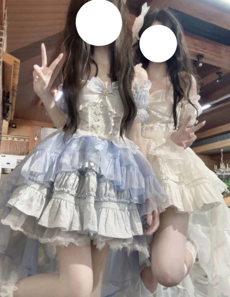 [工場直販]大人気 かわいい ロリータ ワンピース コスプレ メイド セット 古風改良少女 洋装 ハロウィン 文化祭 学園祭 コスプレ服 コスチューム