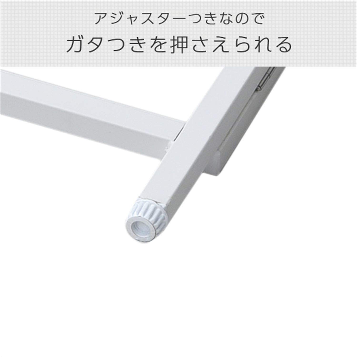 [山善] デスク ローテーブル 折りたたみ コンパクト 完成品 幅80×奥行40×高さ40cm 傷・汚れ・水分・熱に強い天板(メラミン加工) ウッドナチュラル/ホワイト RPST-8040L(WN/W