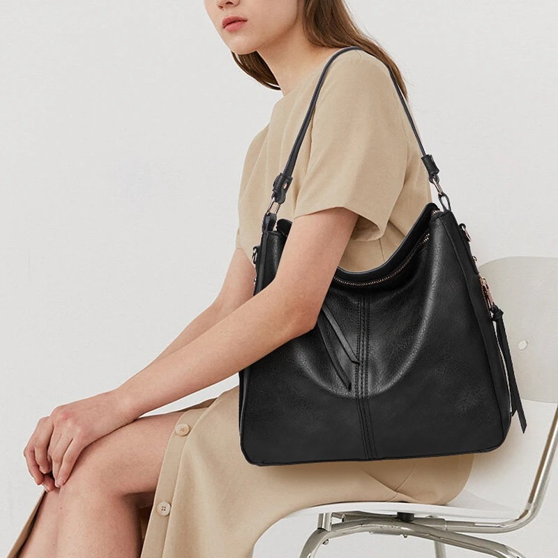 女性のための多機能ソフトレザークロスオーバーバッグ 女性のための高級デザイナーハンドバッグ 大容量 トレンディ 2024 女性のための多機能ソフトレザークロスオーバーバッグ 女性のための高級デザイナーハンドバッグ 大容量 トレンディ 2024