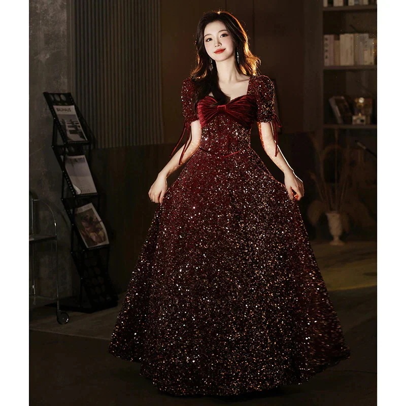 モテTシャツロングワンピース Tシャツワンピートーストウェア ブライダル 2024 レッド ウェディングドレス 女性 プリンセス 婚約ドレス 春 ロングワンピース モテTシャツロングワンピース Tシャツワンピートーストウェア ブライダル 2024 レッド ウェディングドレス 女性 プリンセス 婚約ドレス 春 ロングワンピース