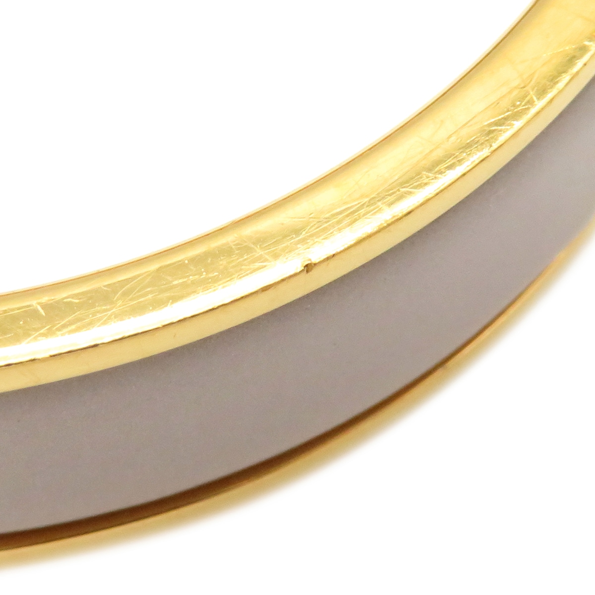 エルメス HERMES ブレスレット クリックH GM GP エナメル マロングラッセ×ゴールド ゴールド金具 Hブレス クリッククラック グレージュ 【中古】 エルメス HERMES ブレスレット クリックH GM GP エナメル マロングラッセ×ゴールド ゴールド金具 Hブレス クリッククラック グレージュ 【中古】