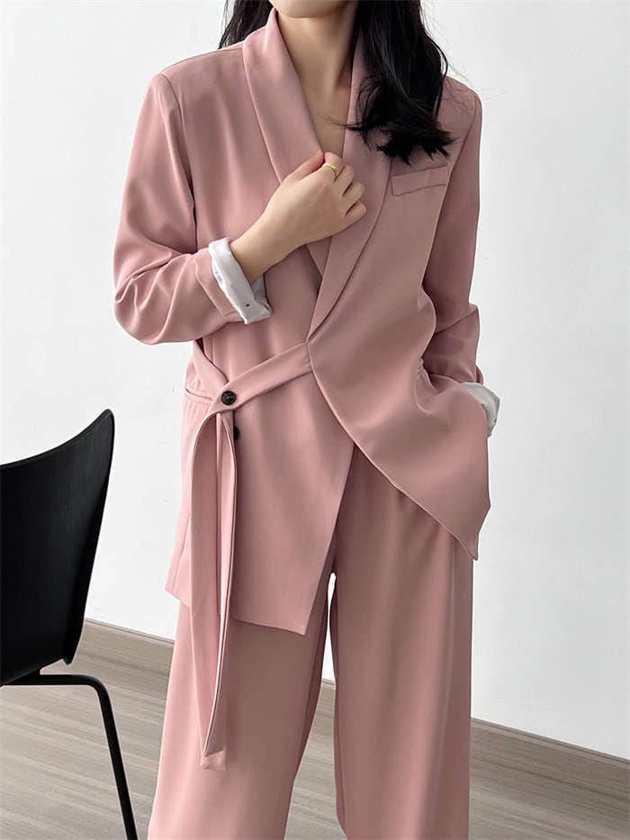 ２点で11o円OFF！【本日限定】パンツスーツ レディース セットアップ スーツ ママスーツ 上下セット 入学式 入園式 ビジネススーツ リクルートスーツ ワイドパンツ 春夏 秋 体型カバー フォーマ