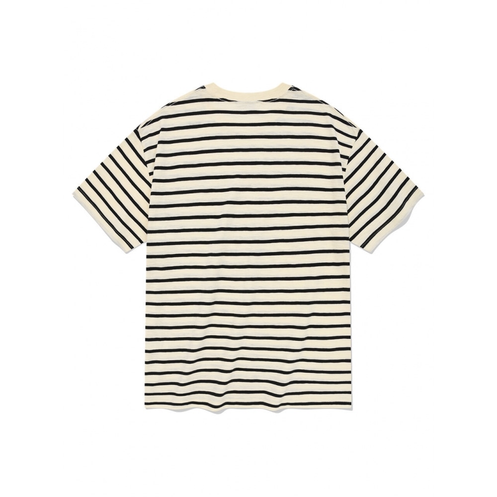 COVERNAT マリンストライプ Tシャツクリーム