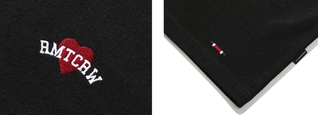 【ROMANTIC CROWN】HEART LOGO PIQUE SHIRT