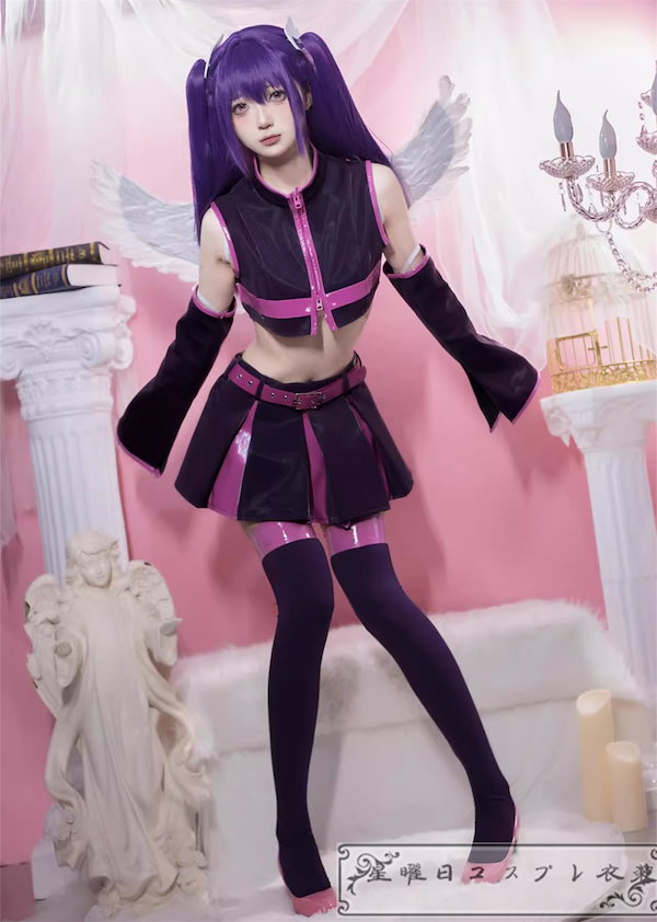 2.5次元の誘惑 橘 美花莉/ミリエラ コスプレ衣装 翼付き コスチューム cosplay