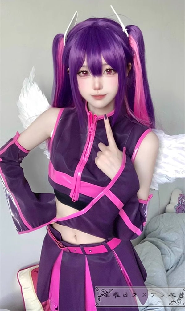 にごリリ 橘美花莉 コスプレ フルセット 2.5次元の誘惑 コスプレ ウィッグ