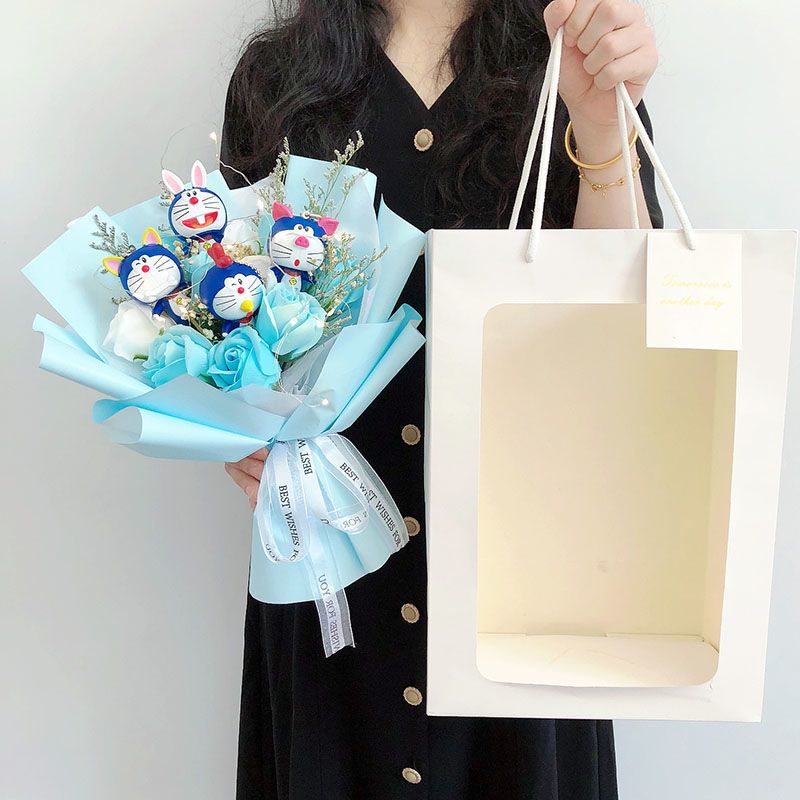 Qoo10] 可愛い 花束 ドラえもん漫画クリエイティ