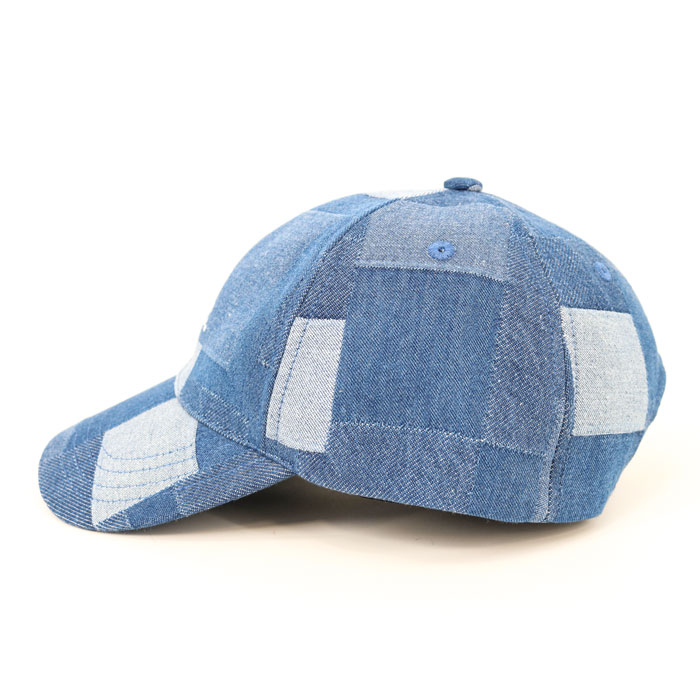CASQUETTE CHARLIE M24069 COGWH DELAVE キャップ インディゴ デニム ユニセックス ロゴ入り 帽子