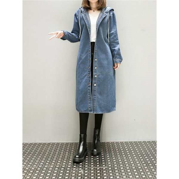 Qoo10] 【2025新作入荷】デニム コート レデ