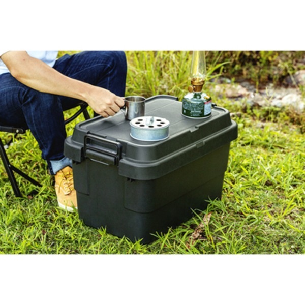 収納ボックス 収納ケース 幅60cm 50L ブラック S蓋 車用 ルーフキャリー対応 日本製 トランクカーゴ アウトドア キャンプ 収納ボックス 収納ケース 幅60cm 50L ブラック S蓋 車用 ルーフキャリー対応 日本製 トランクカーゴ アウトドア キャンプ