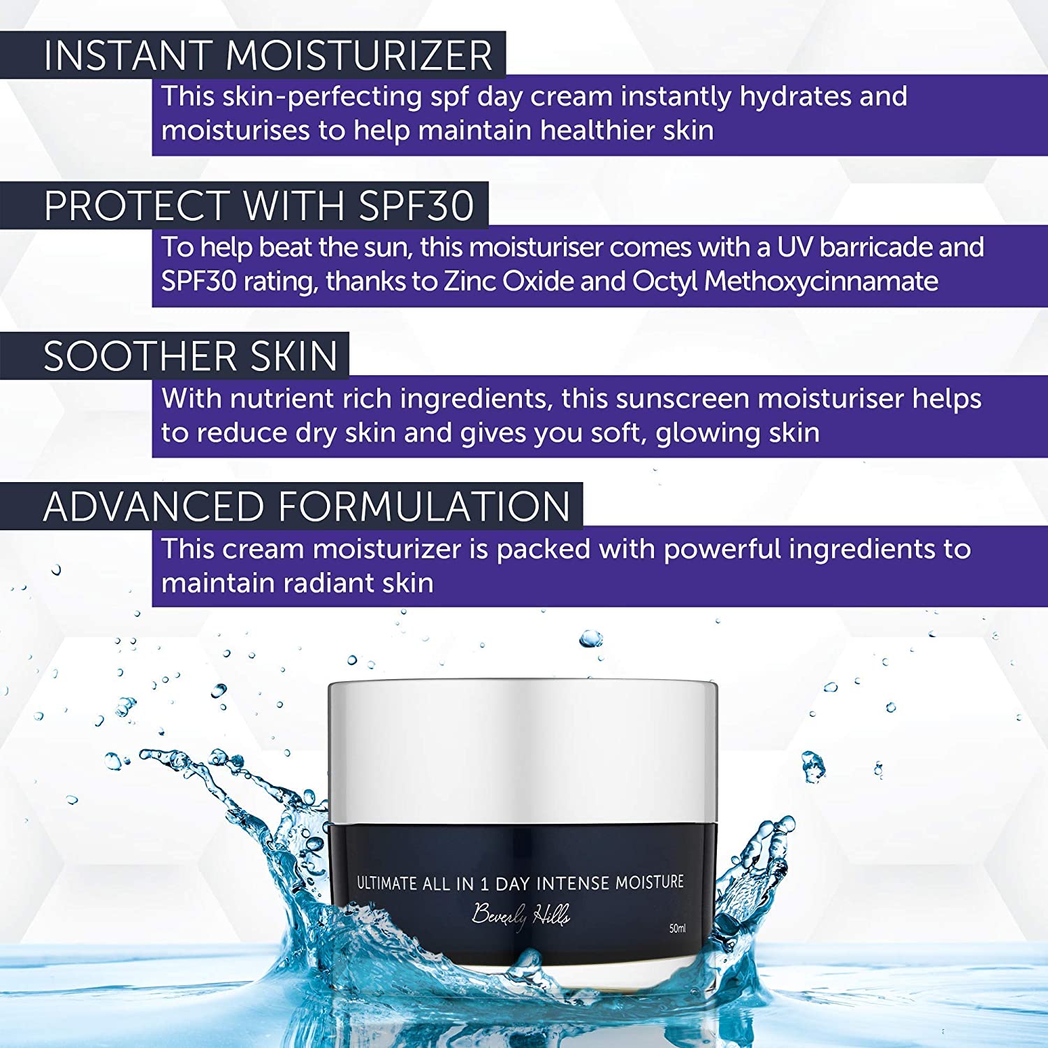 ビバリーヒルズデイクリーム紫外線SPF30日焼け止め50ml ビバリーヒルズデイクリーム紫外線SPF30日焼け止め50ml