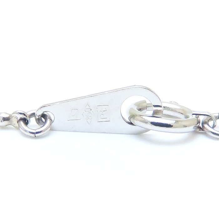 ダブルクロス ネックレス ダイヤモンド0.20ct ボールチェーン Pt900プラチナxPt850プラチナ /76184【中古】 ダブルクロス ネックレス ダイヤモンド0.20ct ボールチェーン Pt900プラチナxPt850プラチナ /76184【中古】