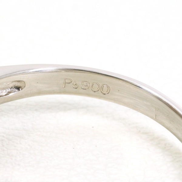 PT900 プラチナ リング 指輪 12号 パール(真珠) 約9mm ジュエリー 中古