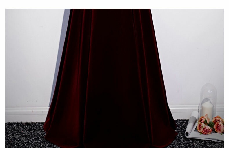 ウェディングドレス ウエディングドレス カラードレス 赤 袖付き コンサート ベルベット パーティードレス 演奏会 結婚式 Aラインドレス 二次会ドレス 花嫁 発表会 イブニングドレス オフショルダー ウェディングドレス ウエディングドレス カラードレス 赤 袖付き コンサート ベルベット パーティードレス 演奏会 結婚式 Aラインドレス 二次会ドレス 花嫁 発表会 イブニングドレス オフショルダー